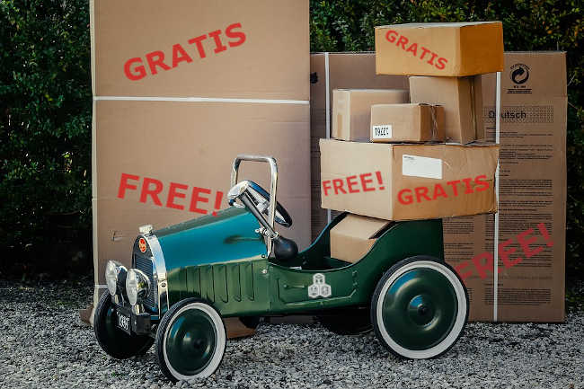Free Shipping for orders over 69 Eur.